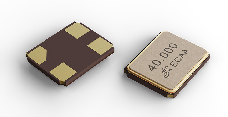 Do crystal resonator circuits have positive and negative poles